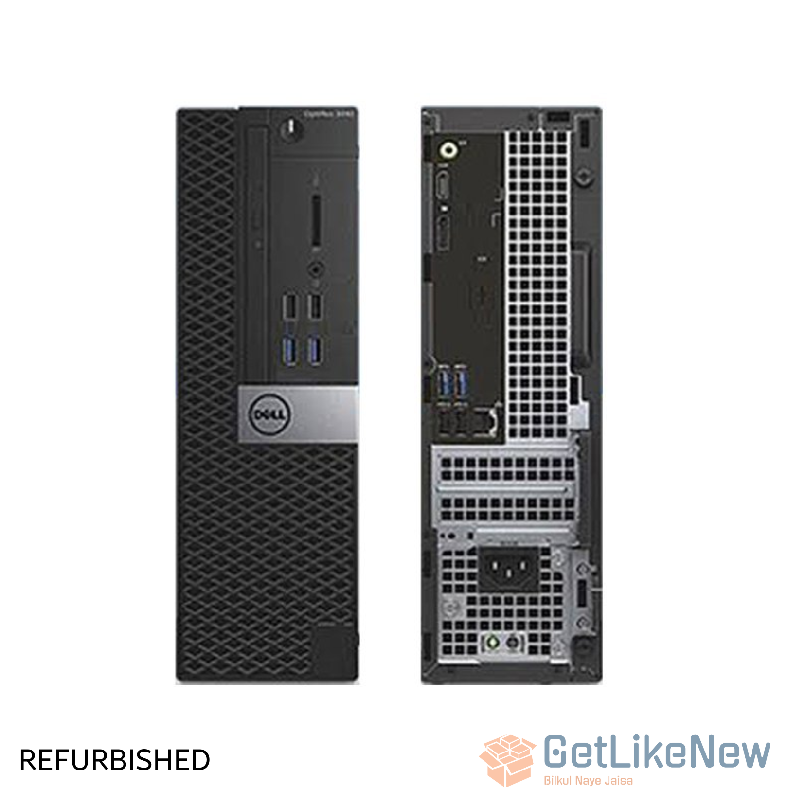 Dell OptiPlex 3050 SFF Desktop - Intel Core i5 6th Gen, 8GB RAM, 256GB SSD - Compact High-Performance Business PC - Get Like New