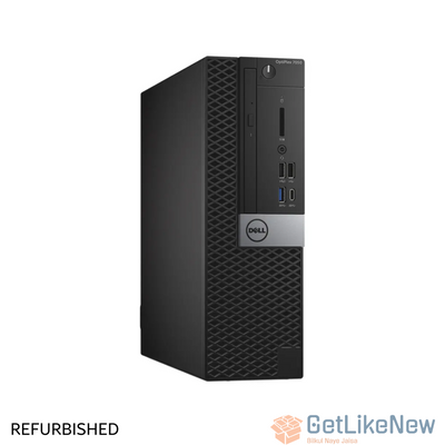 Dell OptiPlex 3050 SFF Desktop - Intel Core i5 7th Gen, 8GB RAM, 256GB SSD - Compact and High-Performance Business PC - Get Like New