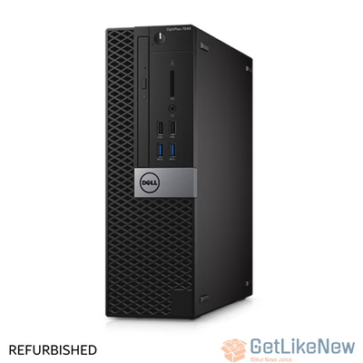 Dell OptiPlex 7040 SFF Desktop - Intel Core i5 6th Gen Processor, 8GB RAM, 256GB SSD - High-Performance Compact Business PC - Get Like New