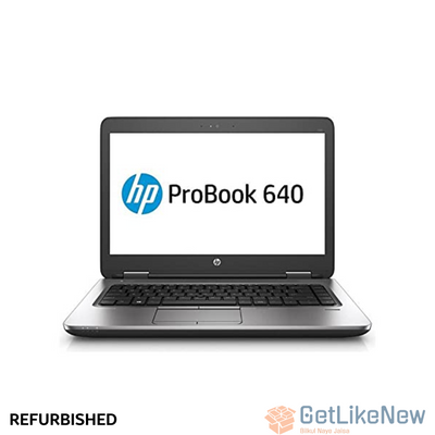 HP EliteBook 640 G2 Refurbished Laptop - Intel Core i5 6th Gen, 8GB RAM, 256GB SSD, 14-inch Display - Business-Ready - Get Like New