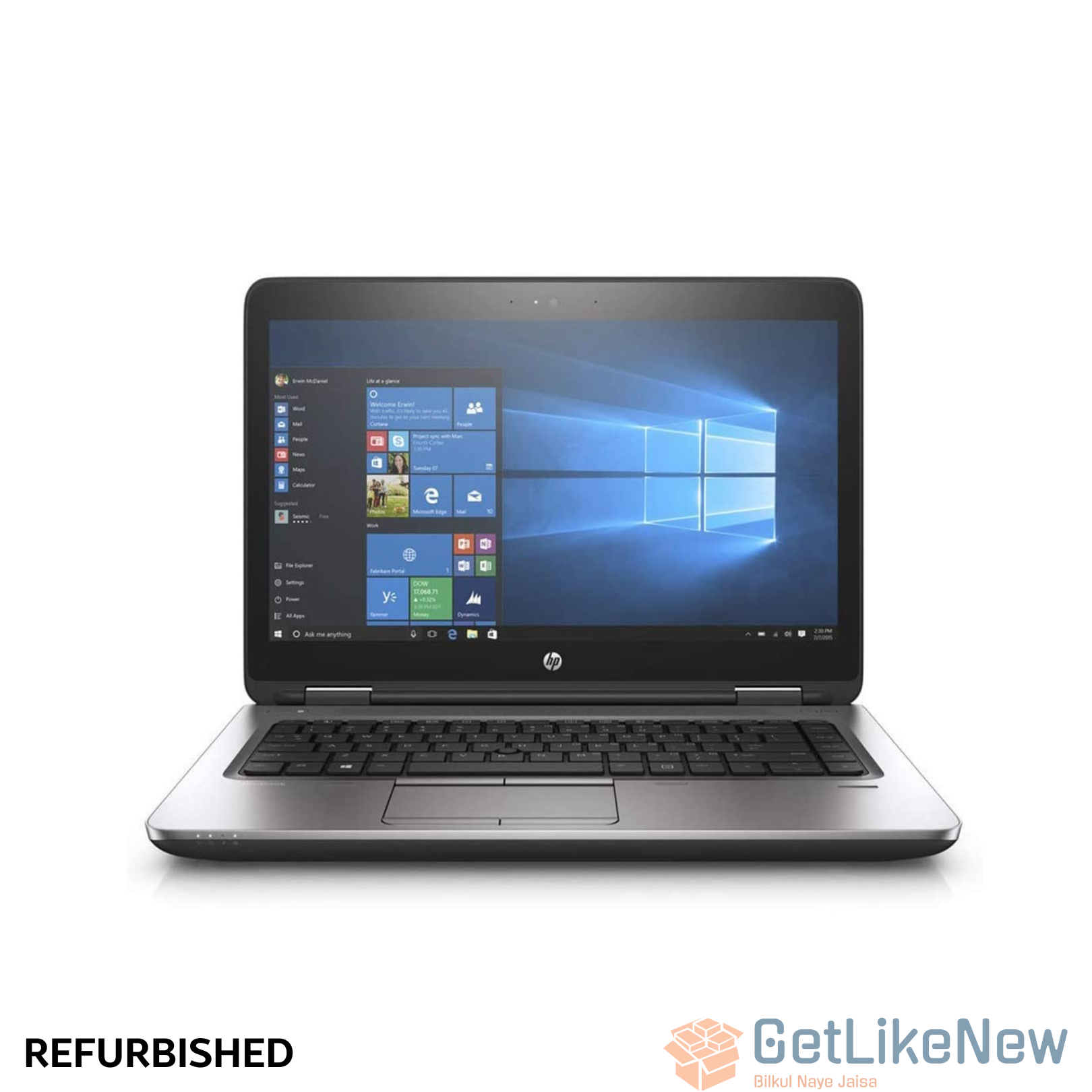 HP EliteBook 640 G3 Refurbished Laptop - Intel Core i5 7th Gen, 8GB RAM, 256GB SSD, 14-inch Display - Business Performance - Get Like New