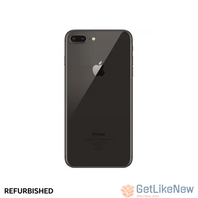 Apple iPhone 8 Plus (Black, 256GB) - 100% Battery Health, Affordable and High-Performance Smartphone - Get Like New