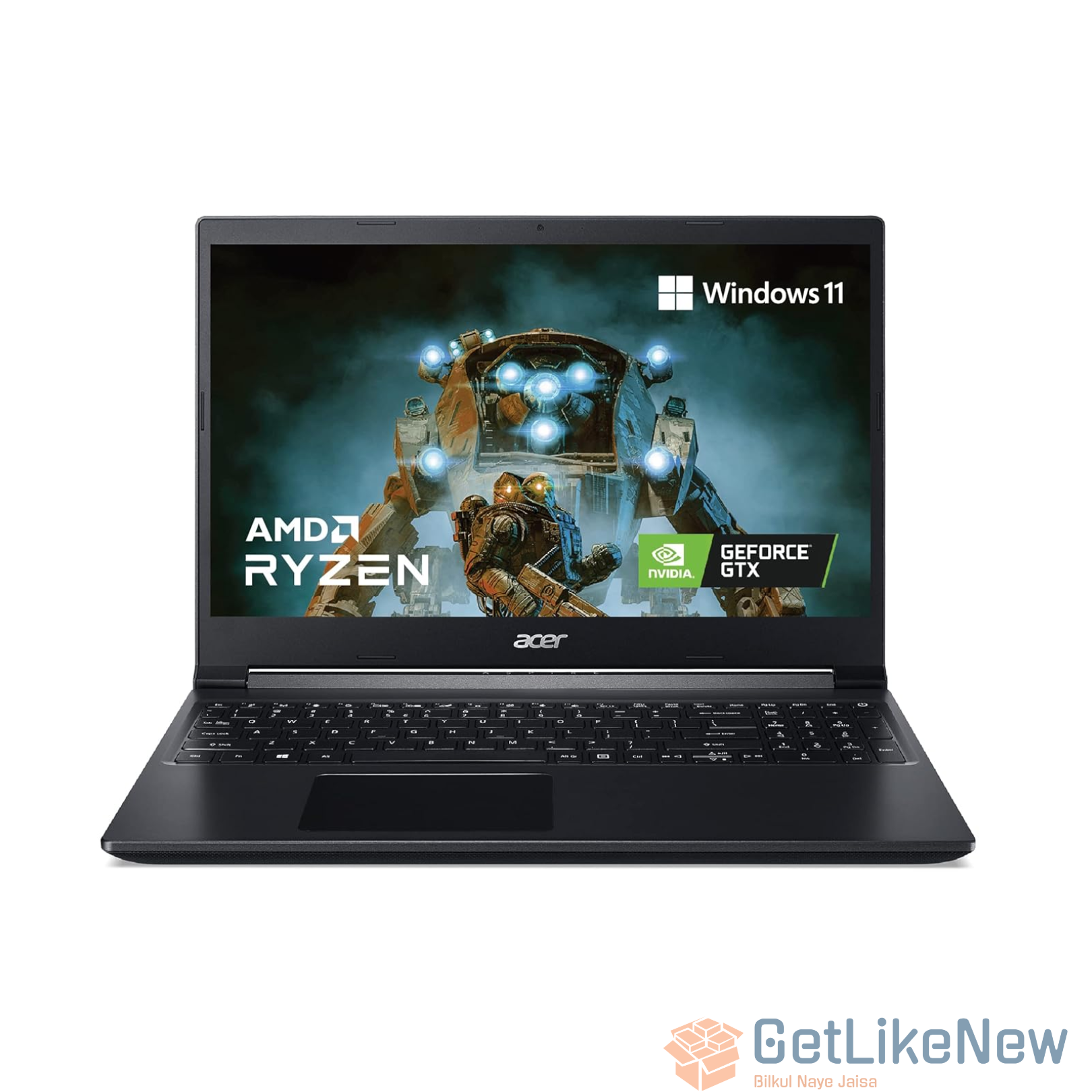 Acer Aspire 7 (2024), Ryzen 5 5500U, 16GB RAM, 512GB SSD, GTX 1650 4GB, 15.6-inch, Win 11, Gaming Laptop, Black, 2.15 kg, A715-42G-R2NE - Get Like New