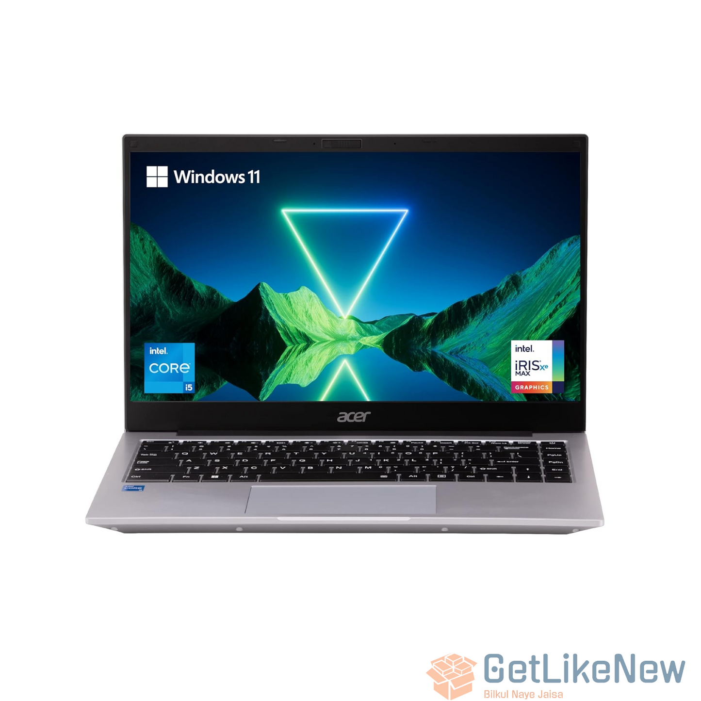 Acer One14, Intel Core i5 11th Gen, 16GB RAM, 512GB SSD, 14-inch Thin and Light Laptop, Windows 11, Backlit, Silver, 1.49 Kg, Z8-415 - Get Like New