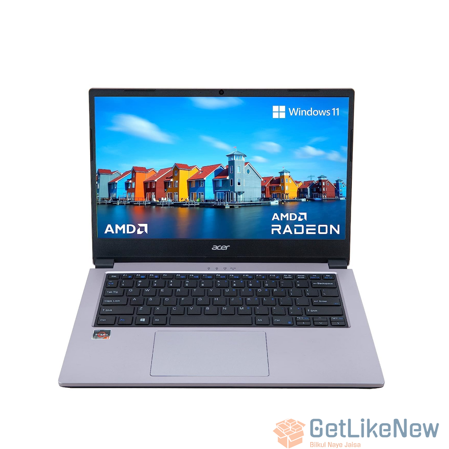 Acer One 14, AMD Ryzen 5 3500U, 8GB RAM, 512GB SSD, Radeon Graphics, 14-inch HD Display, Windows 11 Home & Student, Z2-493 Laptop - Get Like New