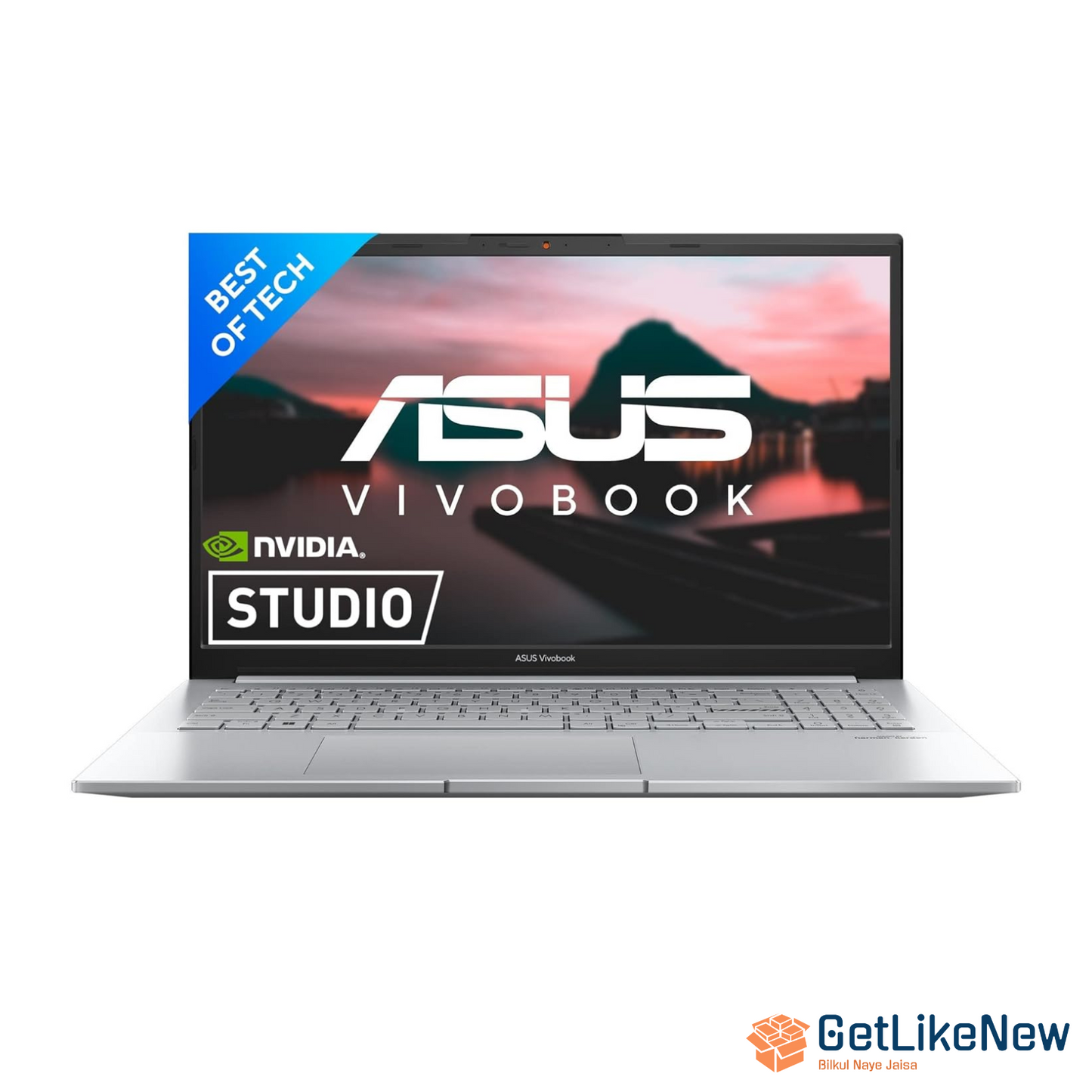 ASUS Vivobook Pro 15 (2022), 15.6-inch FHD 144Hz, AMD Ryzen 7 5800H, Thin & Light Laptop (16GB/512GB SSD/4GB NVIDIA GTX 1650/Win 11/Silver/1.80 kg) M6500QH-HN701WS - Get Like New