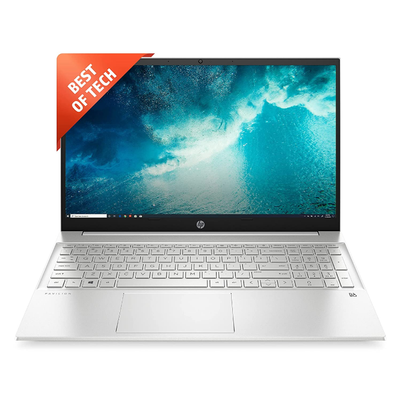 HP Pavilion 15 AMD Ryzen 5-8GB/512GB SSD 15.6 inches (39.6 cm) IPS Micro-Edge Anti-Glare FHD Laptop/Backlit Kb/Alexa/B&O Audio/Fast Charge/Win 10/3D Metal Design/MSO 2019/1.75 Kg-15-Eh1101AU - Get Like New